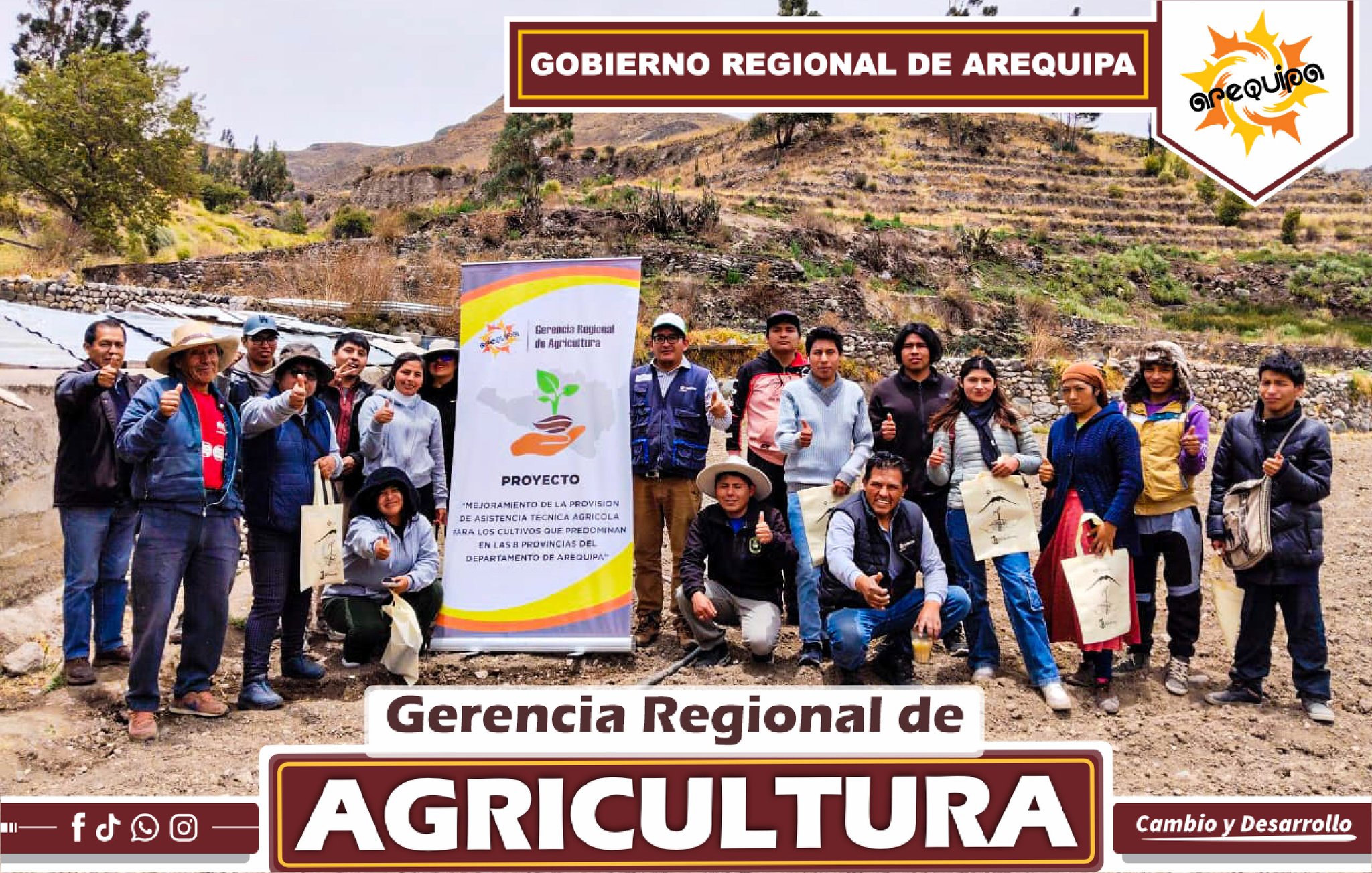 GERENCIA REGIONAL DE AGRICULTURA IMPULSA LA PRODUCCIÓN SOSTENIBLE DE AJO EN CAYLLOMA CON ENERGÍA RENOVABLE