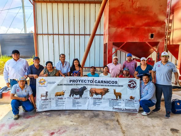Proyecto Cárnicos realizó asistencia técnica en formulación de alimento balanceado con una reunión tipo ECA (escuela de campo)