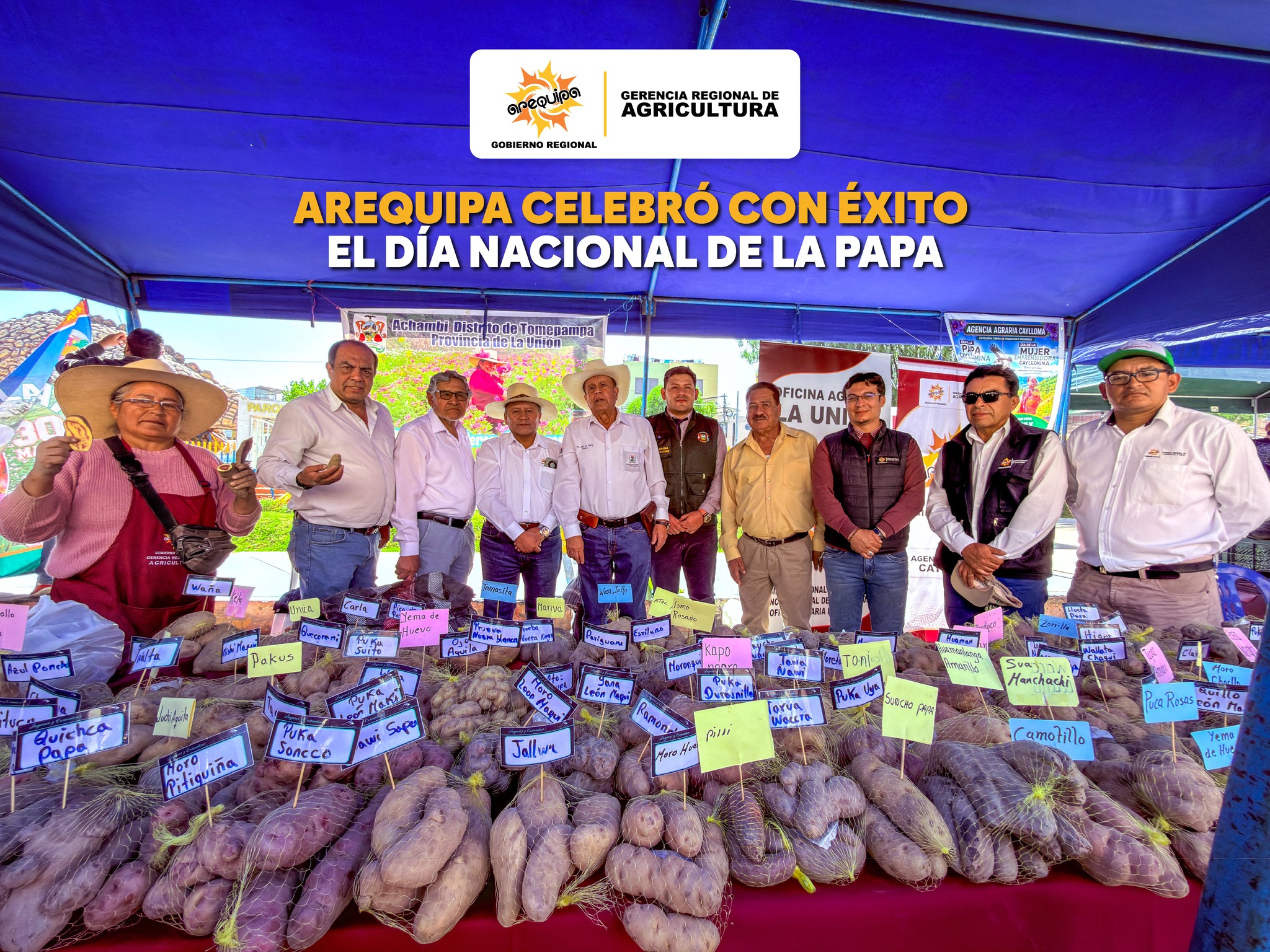 🥔AREQUIPA CELEBRÓ CON ÉXITO EL DÍA NACIONAL DE LA PAPA